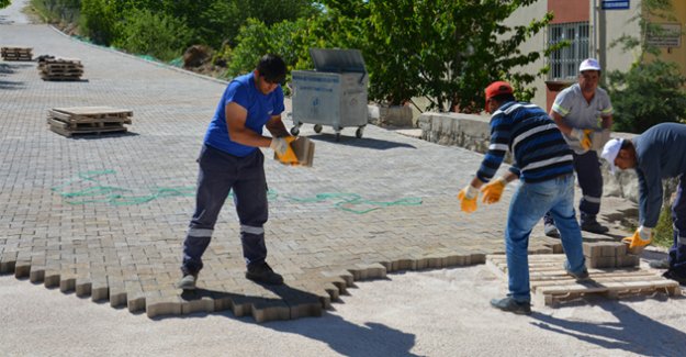 Kilit parke ve bordür uygulaması